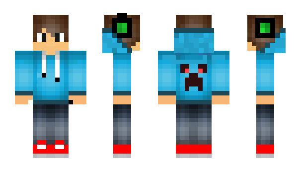 Minecraft skin Randomface444