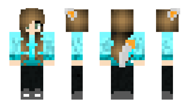 Minecraft skin CloverG