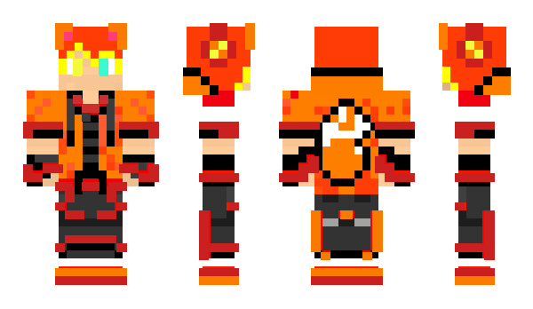 Minecraft skin everiebear