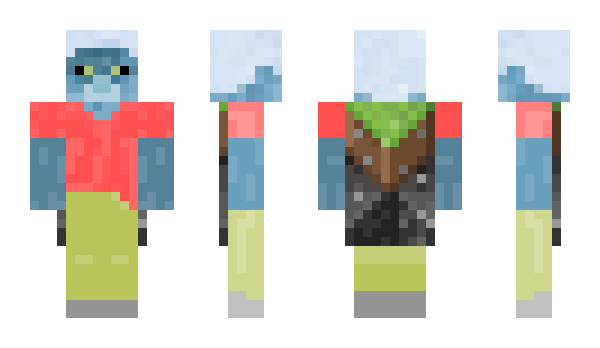 Minecraft скин по нику invertedsteve