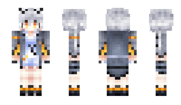 Minecraft skin Yun_qwq