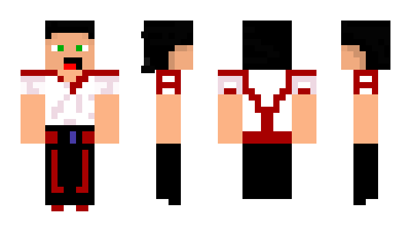 Minecraft skin AlexBare