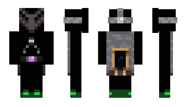Minecraft скин по нику Endermdn