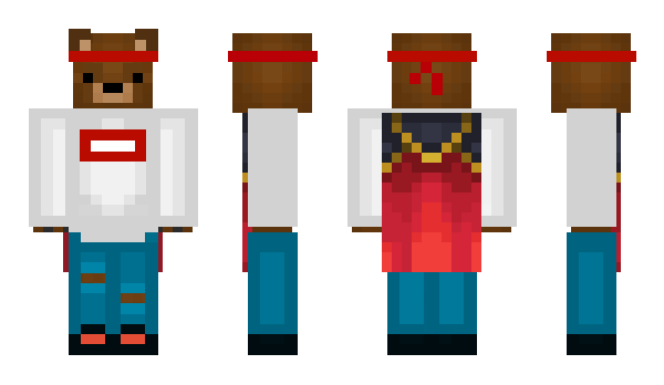 Minecraft skin DarrGun