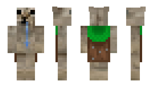 Minecraft skin 3mcf