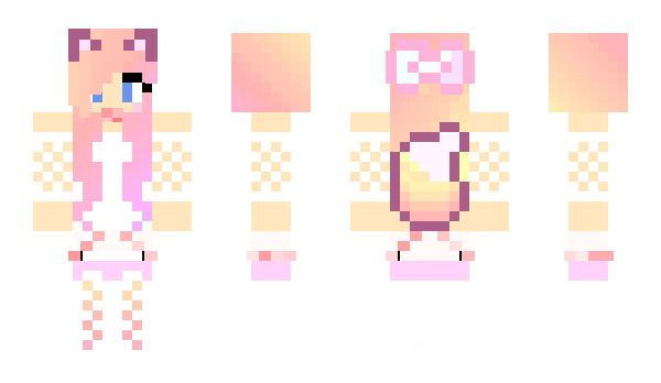 Minecraft skin AdelineEloise