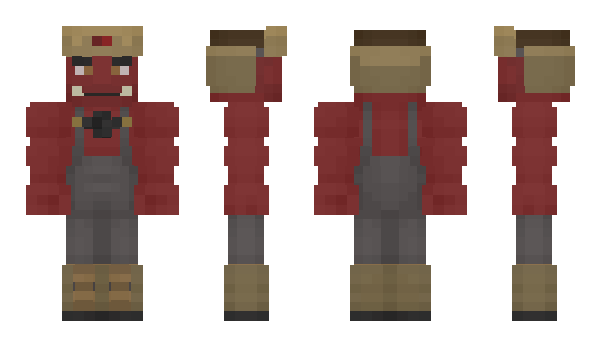 Minecraft skin zombieburner