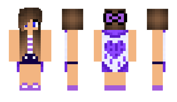 Minecraft skin Cereja