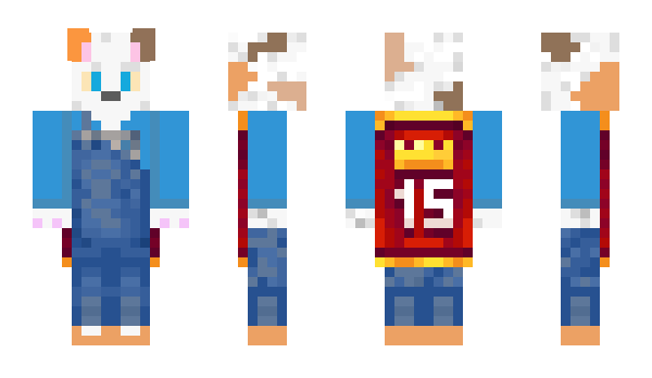 Minecraft скин по нику TheBuildingCat7