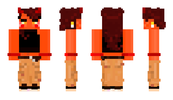 Minecraft skin Blacktwi