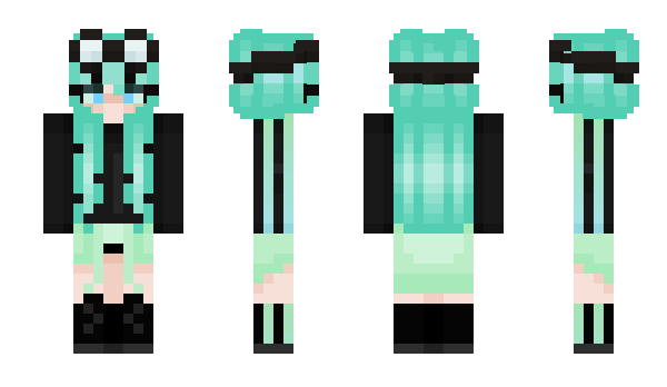 Minecraft skin Halexandra