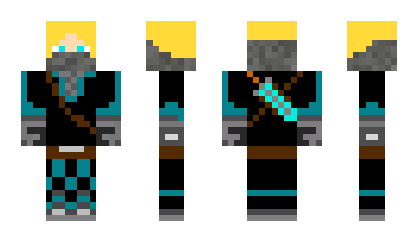 Minecraft skin MrZKCraft