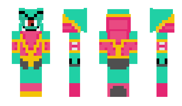 Minecraft skin medkat