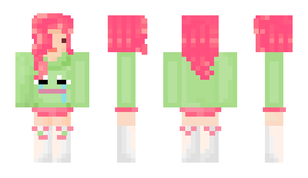 Minecraft skin Elfe