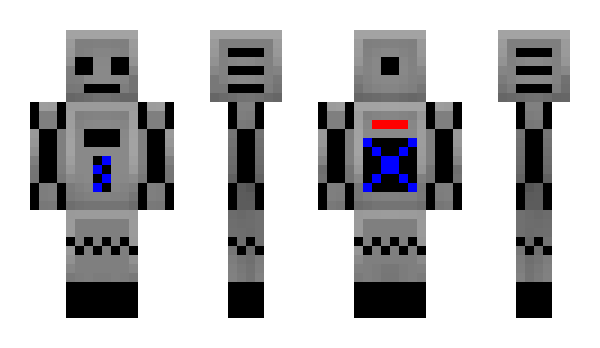 Minecraft skin Robot_01