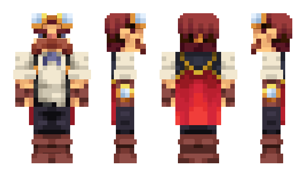 Minecraft skin Papidox