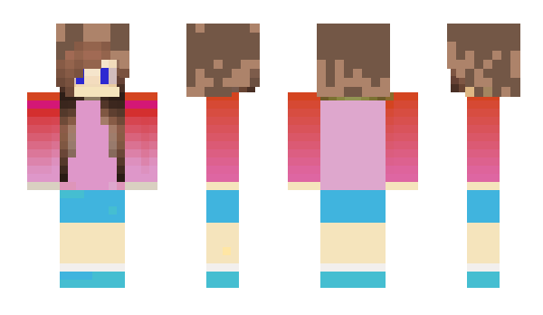 Minecraft skin rayee