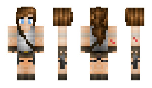 Minecraft skin BraveGirl101