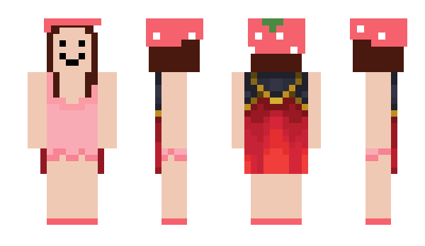 Minecraft skin ilov3you