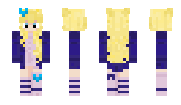 Minecraft skin linda_xmas