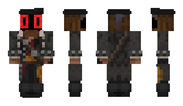 Minecraft skin KAPITAN_BARBOSSA