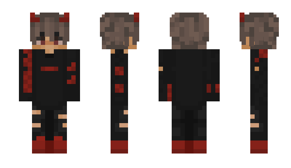 Minecraft skin Satenity
