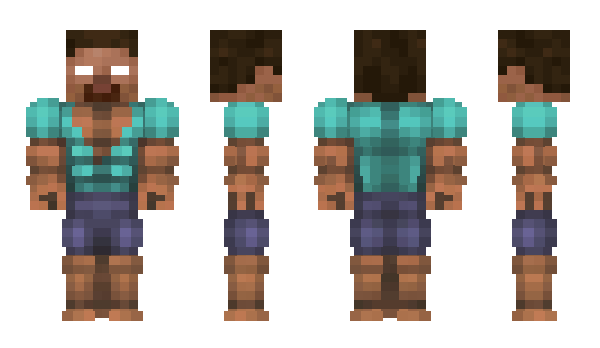 Minecraft skin Viswijftje