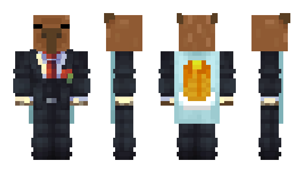 Minecraft скін по ніку CapybaraBass