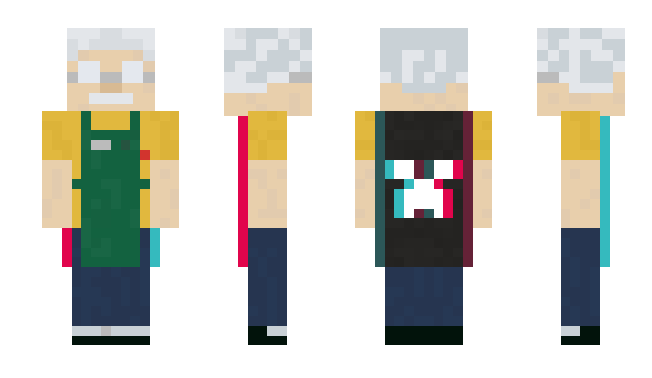 Minecraft skin StampyZaza