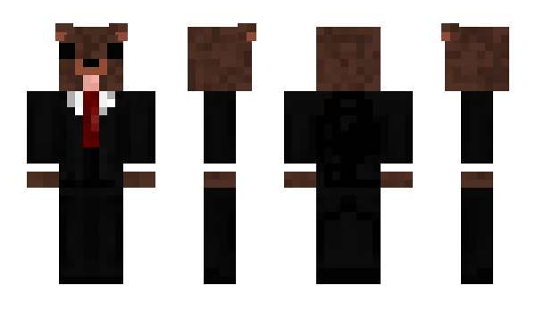 Minecraft skin CamoLeaf