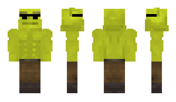 Minecraft skin ShrekGuapo