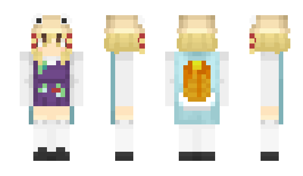 Minecraft скин по нику yuupan