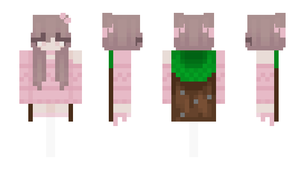 Minecraft скін по ніку Mollflarp