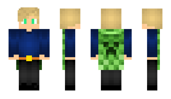 Minecraft skin Golden_Manzen