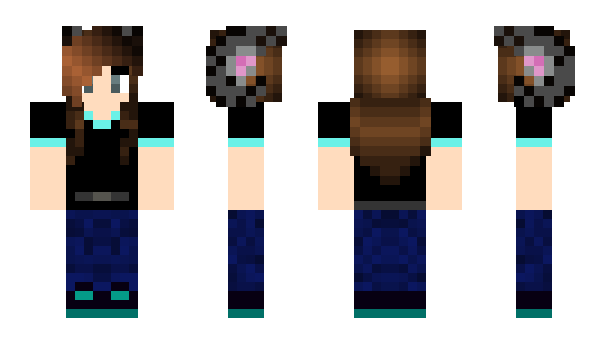 Minecraft skin katycat8