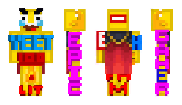 Minecraft скін по ніку YNWSakchaser