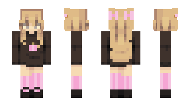 Minecraft skin ImPinkUwU