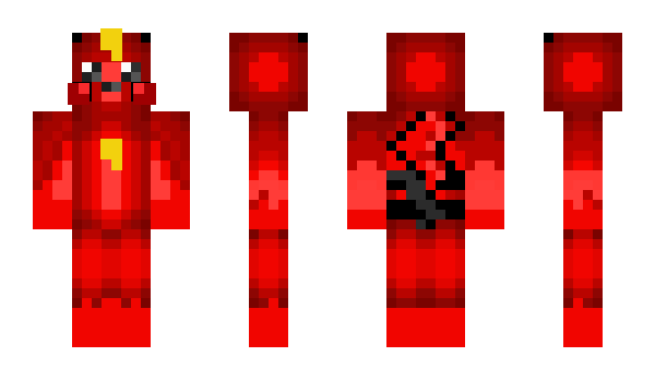 Minecraft skin Redkachu