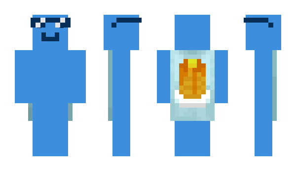 Minecraft скин по нику BlueBreaks
