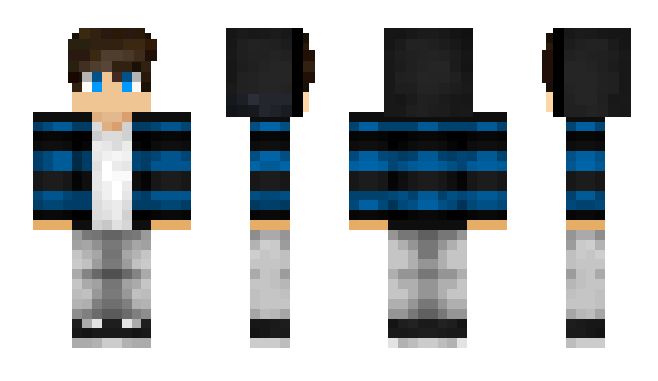 Minecraft skin Qauntum