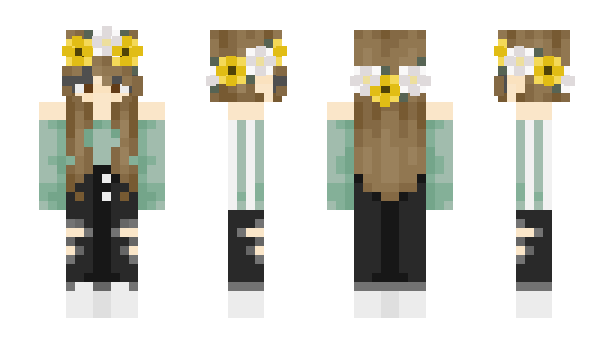 Minecraft skin DollyBird