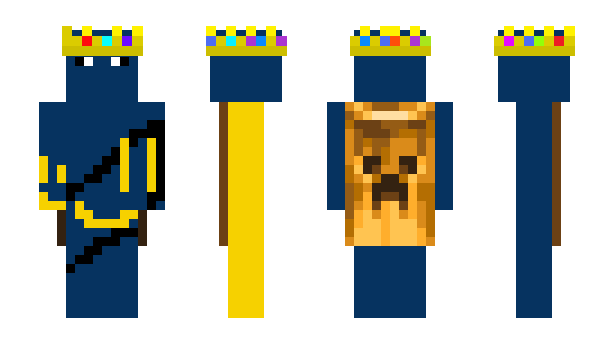 Minecraft skin Lunascent