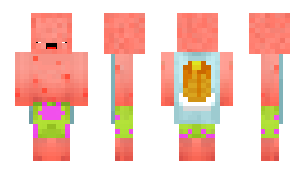 Minecraft скин по нику ChauveEnChef