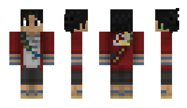 Minecraft skin FourWinged