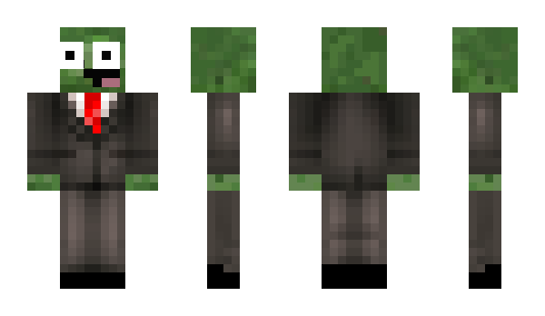 Minecraft skin zombiebossen