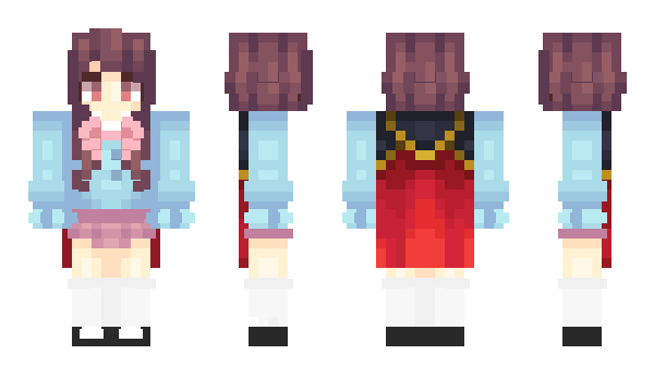 Minecraft skin whitecoo