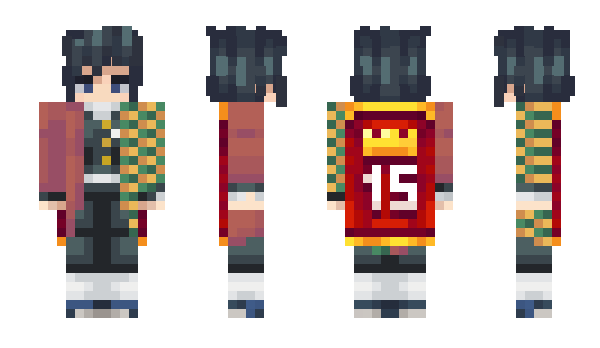 Minecraft скин по нику SlayerTodoroki