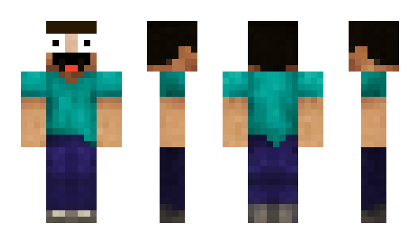 Minecraft скин по нику piehead