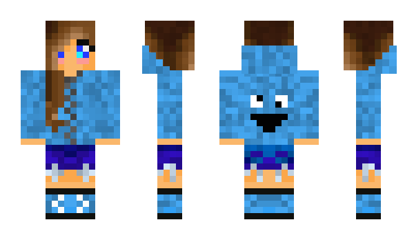 Minecraft skin shuffelgirl