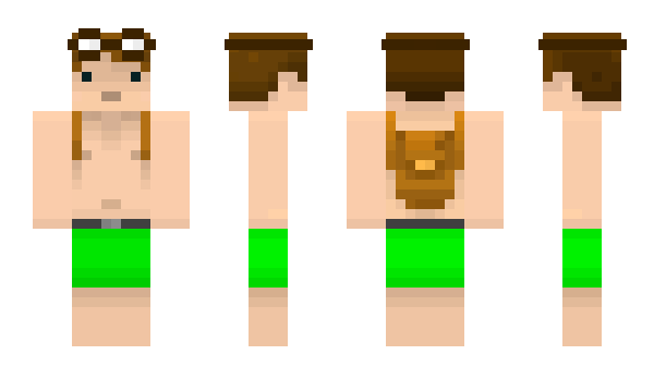 Minecraft skin DansMin3